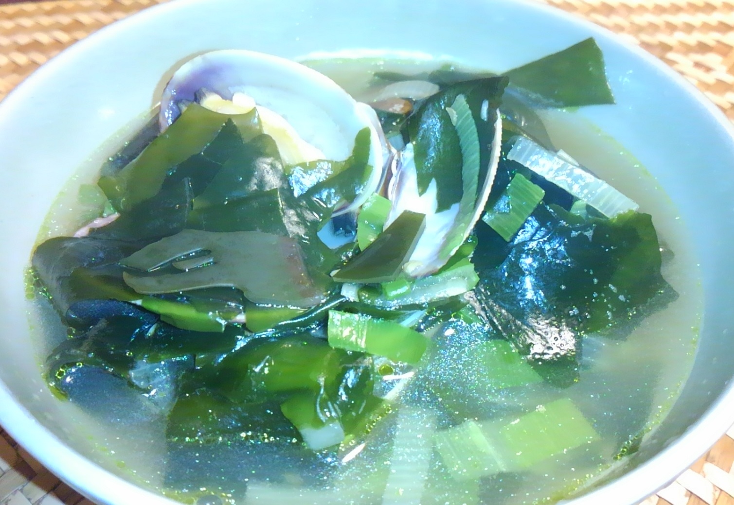 レシピ 三食ごはん 漁村編３ の料理を作ってみた 貝入りワカメスープ